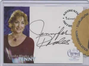 Charmed Conversations Autograph Trading Card Jennifer Rhodes as Penny (Razor) - Picture 1 of 1