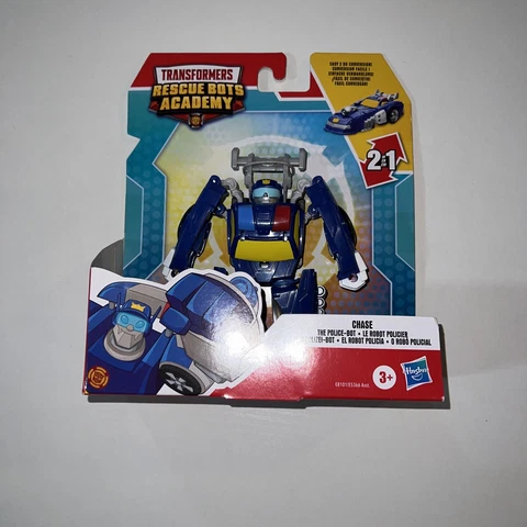 Transformers Rescue Bots Academy Chase the Police-Bot Cover