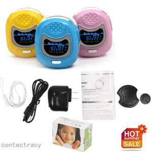 Oxímetro de pulso de dedo OLED para niño pediátrico oxímetro de pulso batería - Imagen 1 de 12
