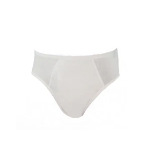 XXXL Men's Basic Briefs Underwear Bikini Briefs Underwear White Color 1 PC New - Bild 1 von 4
