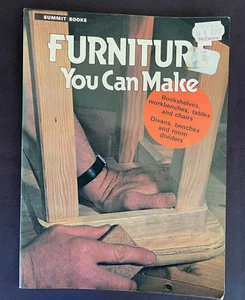 Furniture You Can Make by Bruce Semler, Vintage Summit Books Softcover, 1980 - Picture 1 of 5