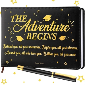 2025 Graduation Guest Book with Pen Graduation Guest Book 2025 Graduation Guest - Picture 1 of 12