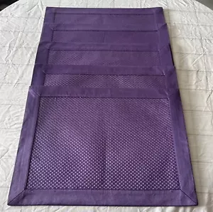 5 Placemats Ambrosia Purple MT , Foreston Trends 1999 RN#63262 ,13”x18” - Picture 1 of 20