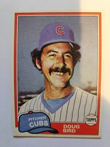 Topps Traded Doug Bird 1981 #737 casi nuevo - Imagen 1 de 1