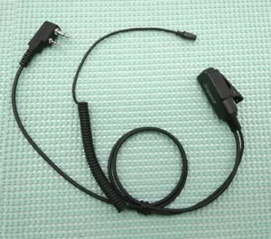 Micrófono de vigilancia Impact I2-G1W Gold Series 1 cable con PPT para radios Icom seleccionadas - Imagen 1 de 3