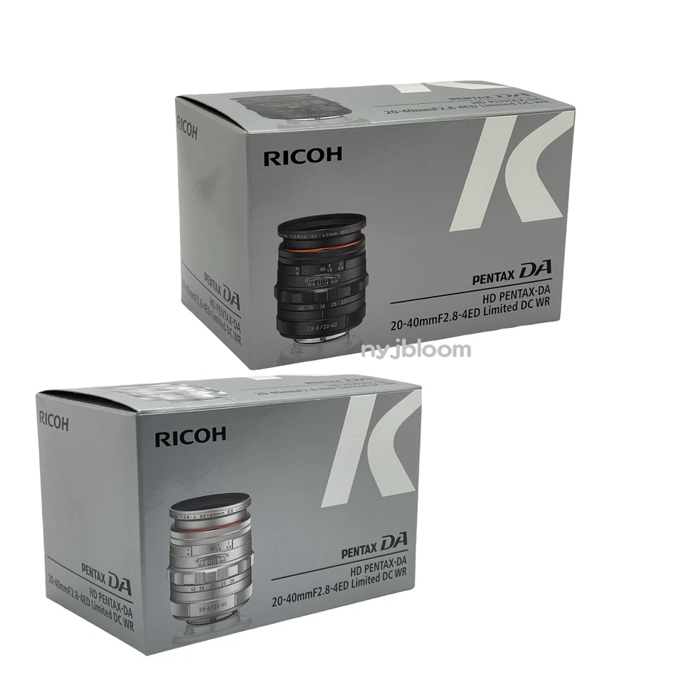 New HD PENTAX HD DA 20-40 mm F2.8-4 ED Limited DC WR Lens Black or Silver - Image 1 of 4