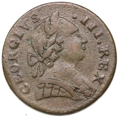 1788 Vlack 23-88A Machin's Mills Colonial Copper Coin - Image 1 of 2