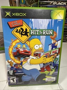 The Simpsons: Hit & Run (Original Xbox) Black Label Case getestet und funktionsfähig - Bild 1 von 4