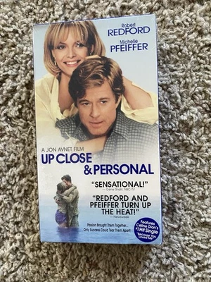 Touchstone Up Close & Personal Robert Redford, Michelle Pfeiffer VHS Movie, NEW - Image 1 of 4