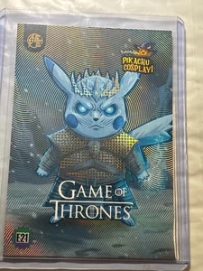 Pikachu Cosplay “Game of Thrones” – Flash Edition E21 Holo Card - Picture 1 of 2
