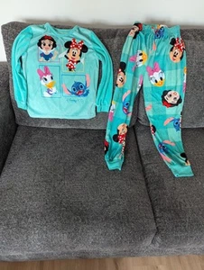 Girls 100 Anniversary Disney Pajama Set Size (8) Medium - Picture 1 of 11