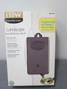 Hampton Bay Landscape Lighting 150W Transformer 585 841 12V Dusk to Dawn NEW - Picture 1 of 6