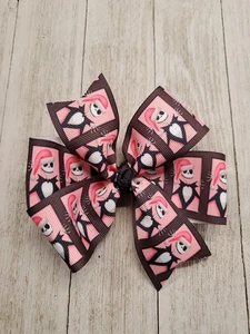 Halloween Bow Jack Skellington Bow - Picture 1 of 1