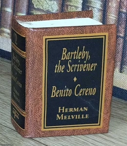 BARTLEBY THE SCRIVENER – BENITO CERENO, BY HERMAN MELVILLE : A BOOK IN MINIATURE - Picture 1 of 1