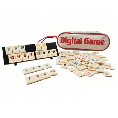 Rummikub Pouch Travel Game - Age 7+ Compact & Portable Fun 2-4 Player Game-UK - Image 1 of 4