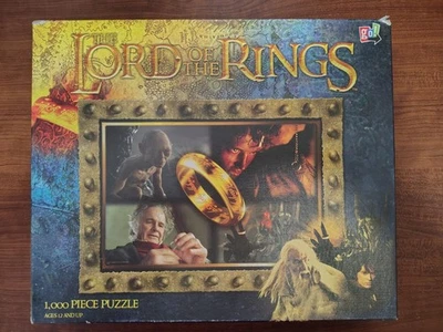 The Lord Of The Rings 1000 Piece Jigsaw Puzzle 20 1/2” X 19 5/8” Ringbearers - Image 1 of 3