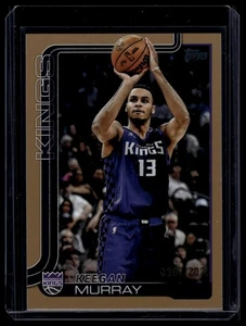 2025-26 Topps #166 Keegan Murray Gold #/2025 - Picture 1 of 2