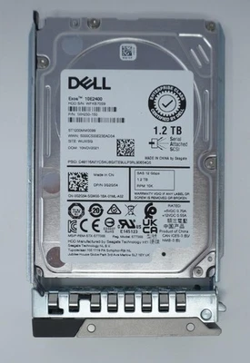 Disco duro SAS 0G2G54 G2G54 ST1200MM0099 Dell POWEREDGE 1,2 TB 10 KRPM 12 GB 2,5" Foto 1 de 2