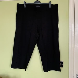 M&S Ladies Every Day Trousers Size :22 in black - Picture 1 of 10