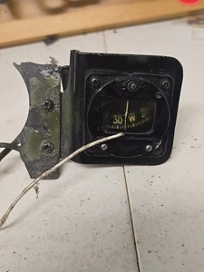 AIRPATH MAGNETIC COMPASS CB-2100 T4-M PILOTS STANDBY MS17983-2 MILITARY STANDARD - Picture 1 of 6
