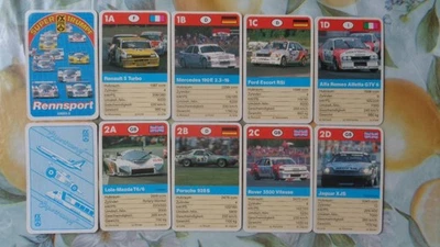 Quartett Motorsport Porsche 935 Mercedes 190 Jaguar XJS Ford Zackspeed C4 - Bild 1 von 3