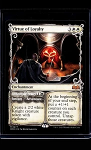 MTG Magic the Gathering WOE Wilds of Eldraine Vetrina #277 Virtù della Lealtà - Foto 1 di 2