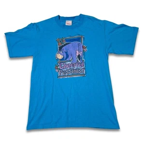 Vintage Disney Pooh EEYORE Cheerful Pessimist T-Shirt Small - Bild 1 von 3