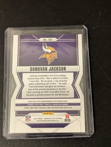 2025 Panini Donruss Elite - Rookies Donovan Jackson #d /999 (RC) - Picture 1 of 1