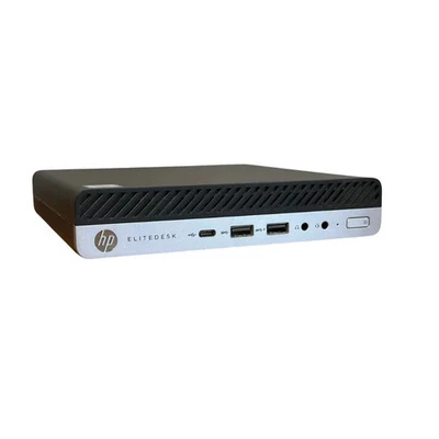 HP EliteDesk 800 G5 Mini PC 35W i3-9300t - 16GB - 256GB SSD - Windows 11 - Bild 1 von 4