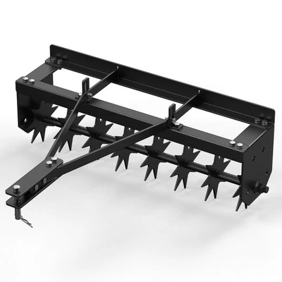 Enganche aireador de espiga de remolque de 32 pulgadas para tractor cortacésped aireador/sembradora Foto 1 de 4