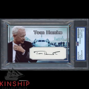 Tom Hanks signed Cut 3x5 Custom Card PSA DNA Slab Actor Auto C3390 - Bild 1 von 2