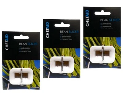 Cortadora de frijoles Chef Aid con hojas de acero inoxidable rebanadas de frijoles y otras verduras Foto 1 de 2