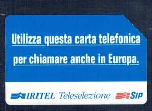 GIAN - GRATIS TELEFONKARTE "IRITEL HORIZONTAL" OM 151 gebraucht magnetisch - Bild 1 von 2