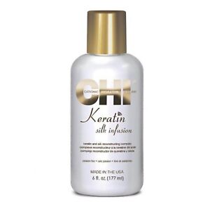 Farouk CHI Keratin Silk Infusion Damaged Dry Hair Treatment Serum Repair 177ml