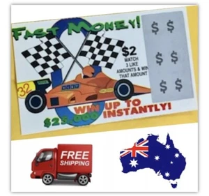 1 x Fake Lotto Lottery Ticket!! Prank - Winning Tickets - AUST- Fast Post! - Picture 1 of 12
