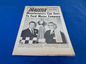 Vtg 1964 NHRA NATIONAL DRAGSTER Drag Racing Magazine GARLITS WILLIAMS MONGOOSE - Picture 1 of 8