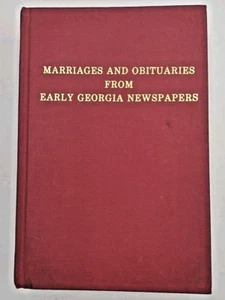 Ehen und Traueranzeigen aus frühen georgischen Zeitungen 466 Seiten Hardcover 1989 - Bild 1 von 11