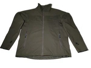 Nuevo Top Deportivo Para Hombre Borde Polar Olive Cremallera Completa Manga Larga Talla Pequeña - Imagen 1 de 16
