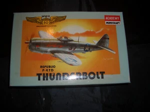 ACADEMY MINICRAFT REPUBLIC P-47D THUNDERBOLT MODEL KIT 1/144 SCALE (* MINT*) - Bild 1 von 2