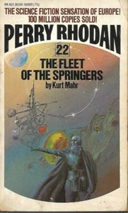 Perry Rhodan #22 - The Fleet of the Springers by Kurt Mahr (Paperback, 1973) - Picture 1 of 1