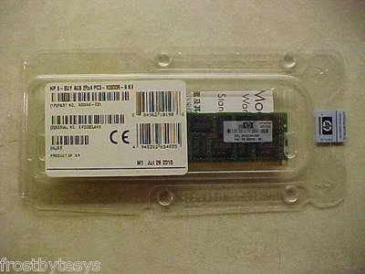 HP 500658-S21 4GB 1333MHZ PC3-10600R Server Memory New Sealed! - Image 1 of 3