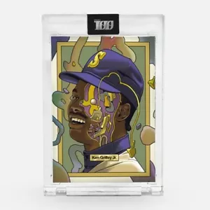 2022 Topps Project 100 Ken Griffey Jr. Deluxe Edition Cards, Base & Parallel/100 - Picture 1 of 2