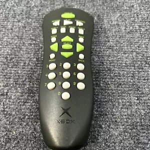 Microsoft Xbox Original OEM DVD Playback Remote Control No Receiver Tested Black - Picture 1 of 5
