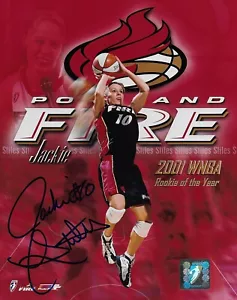 Jackie Stiles Portland Fire signed WNBA basketball 8x10 photo COA - Picture 1 of 1