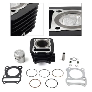 57MM Cylinder Convex Piston 125CC For Suzuki GN125 EN125 GS125 GZ125 TU125 DR125 - Picture 1 of 15
