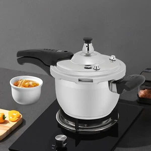 7L / 7,4Qt Schnellkochtopf Familie Klein Mini Schnellkochtopf Edelstahl - Bild 1 von 18