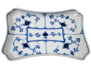 Royal Copenhagen Blue Fluted Plain Tray for Creamer & Sugar 1/269 Excellent - Picture 1 of 8