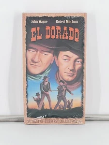 John Wayne Robert Mitchum EL DORADO VHS Brand NEW Western Sealed - Picture 1 of 3