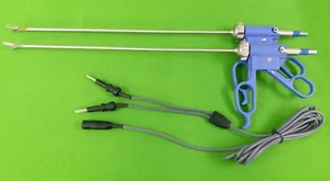 2pc Bissinger Bipolar Forceps 5mmx330mm with Cable Laparoscopic instruments - Picture 1 of 11