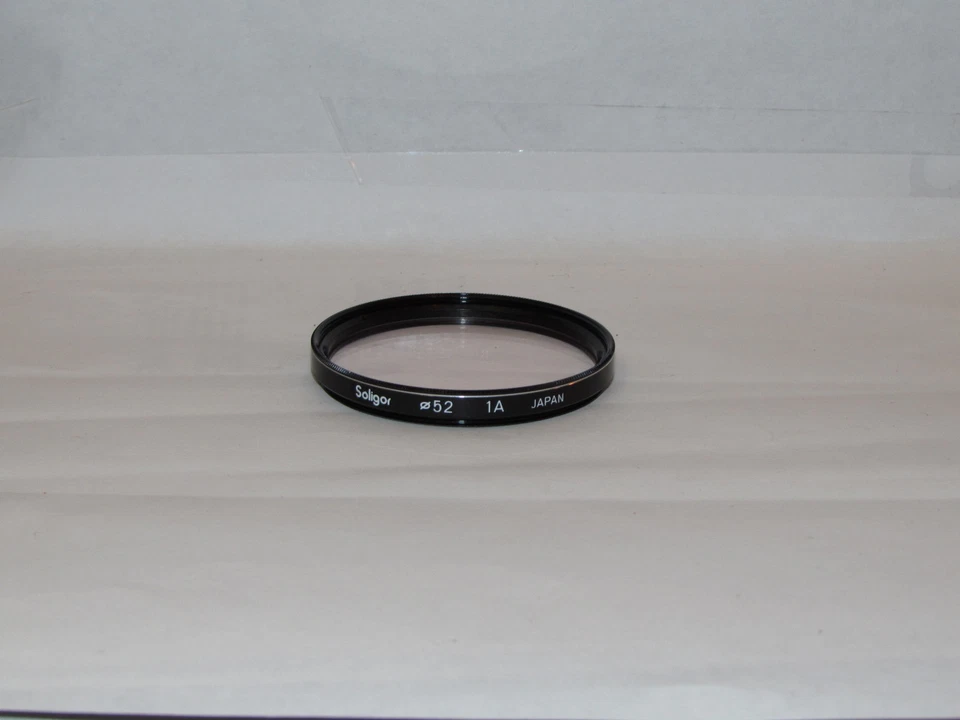 Used Soligor 1A Skylight 52mm Lens Filter Made in Japan  O40239 - Image 1 of 3